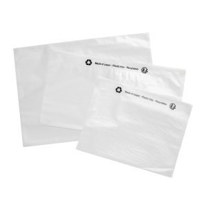 Busta trasparente in carta per le spedizioni, alternativa al sovrapacco in plastica - Texso Packaging