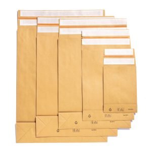 E|Com è la busta in carta riutilizzabile, ideale per il reso dei prodotti degli e-commerce